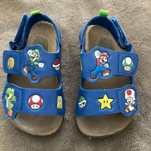 Super mario toddler sandals